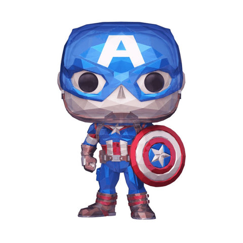 Captain America (Facet) Funko Shop Exclusive Funko Pop - Pop Collectibles