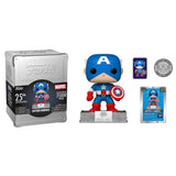 Captain America (25th Anniversary) 25,000 pieces (NYCC 2023 Fall Shared Convention Exclusive) Funko Pop - Pop Collectibles