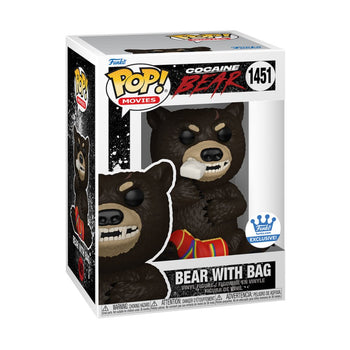 Cocaine Bear with Bag (Funko Shop Exclusive) Funko Pop - Pop Collectibles