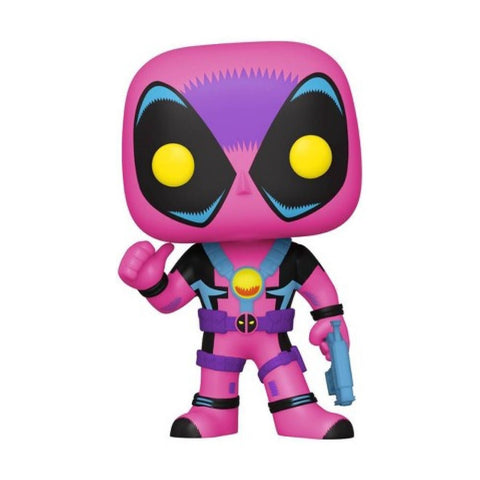 Funko POP! Marvel: X-Men Classic - Deadpool (Blacklight) (Target Exclusive) Funko Pop