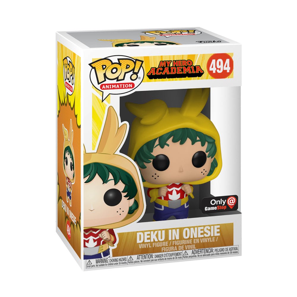 Deku in Onesie My Hero Academia EB Games Exclusive Canada