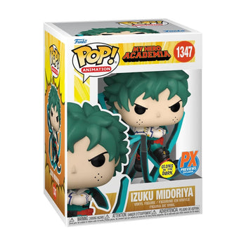 Izuku Midoriya with Blackwhip (Glow-in-the-Dark) PX Exclusive Funko Pop - Pop Collectibles