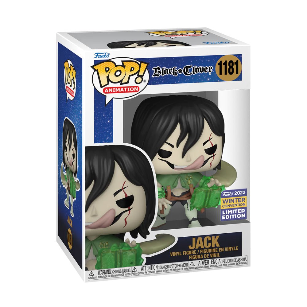Jack | Winter Convention Exclusive | Black Clover | Funko Pop