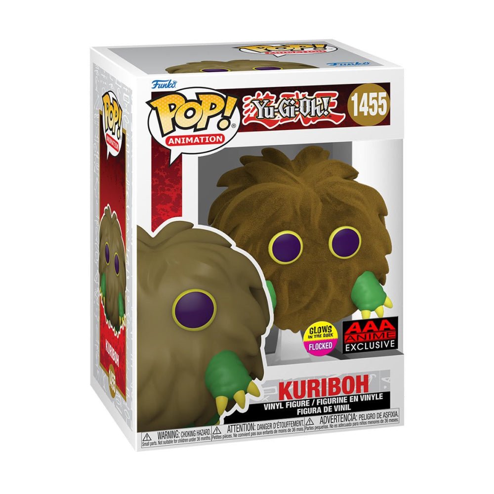 Kuriboh (Flocked, GITD) | Yu-Gi-Oh! | AAA Anime | Funko Pop Canada