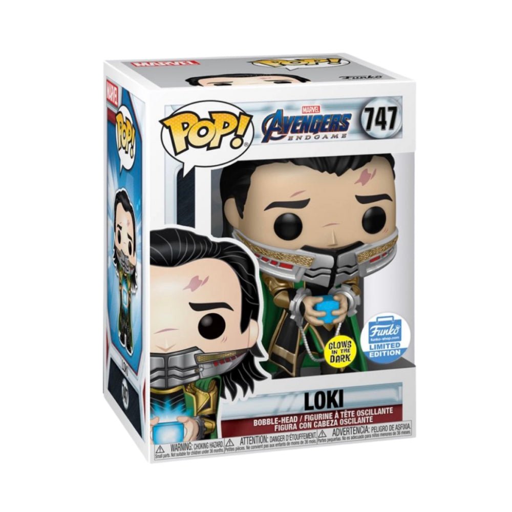 Loki with Tesseract | Marvel | Funko Shop Exclusive | Funko Pop