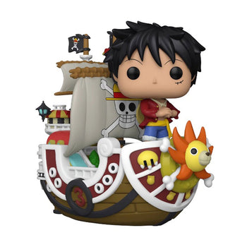 Luffy With Thousand Sunny (Winter Convention Shared Exclusive) with Protector Funko Pop - Pop Collectibles