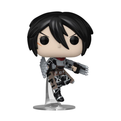 Mikasa Ackermann with Thunder Spears (BigBadToyStore Exclusive) - Metallic Funko Pop - Pop Collectibles