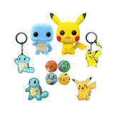 Pokemon (Collector's Box) GameStop Exclusive - Flocked Squirtle and Pikachu Funko Pop - Pop Collectibles