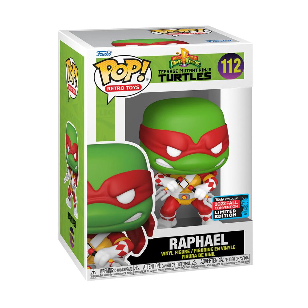 Raphael (Red Ranger) | TMNT | Funko Canada | NYCC 2022 Convention – Pop Collectibles