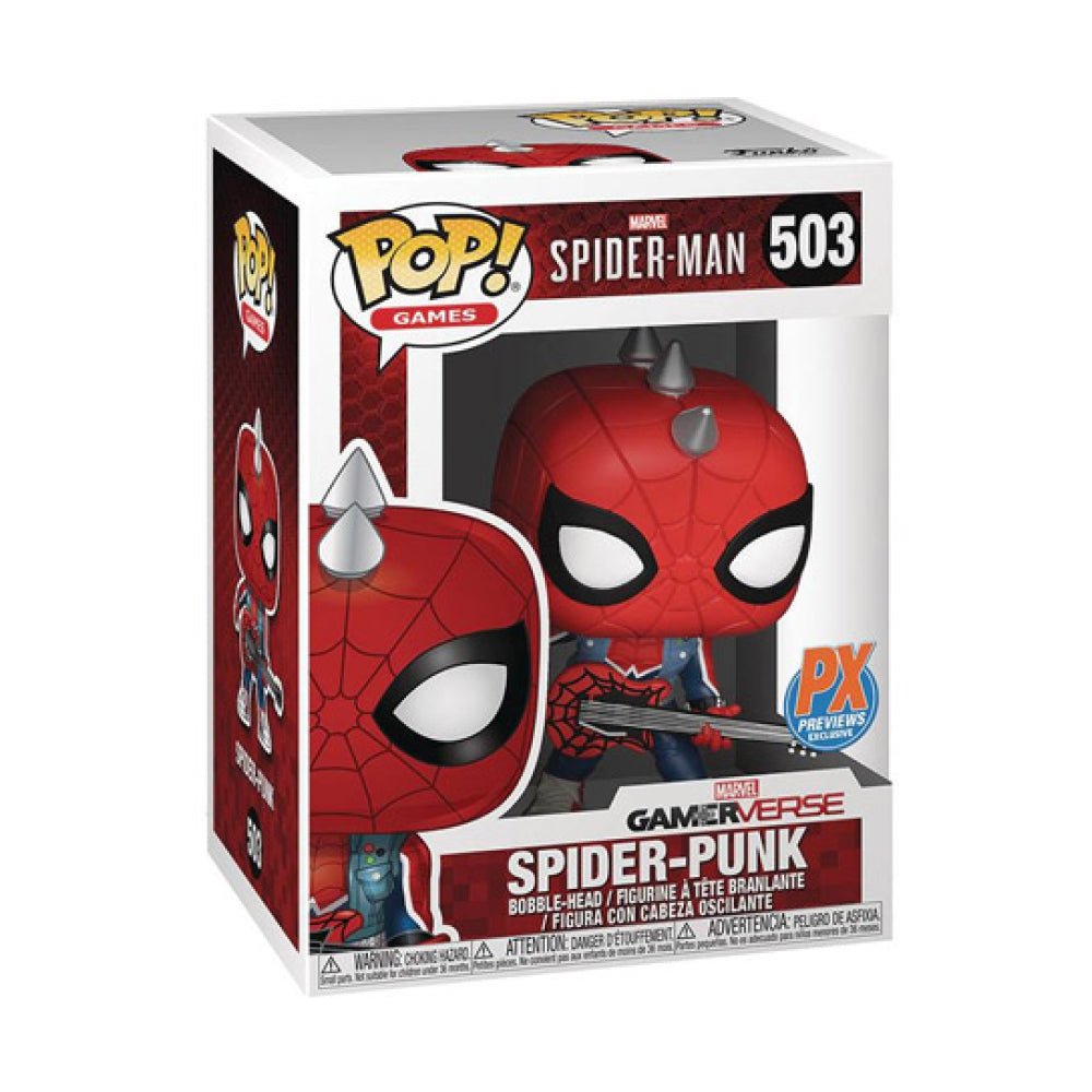 Funko Pop! Games: Spider-man — Spider-punk (Previews