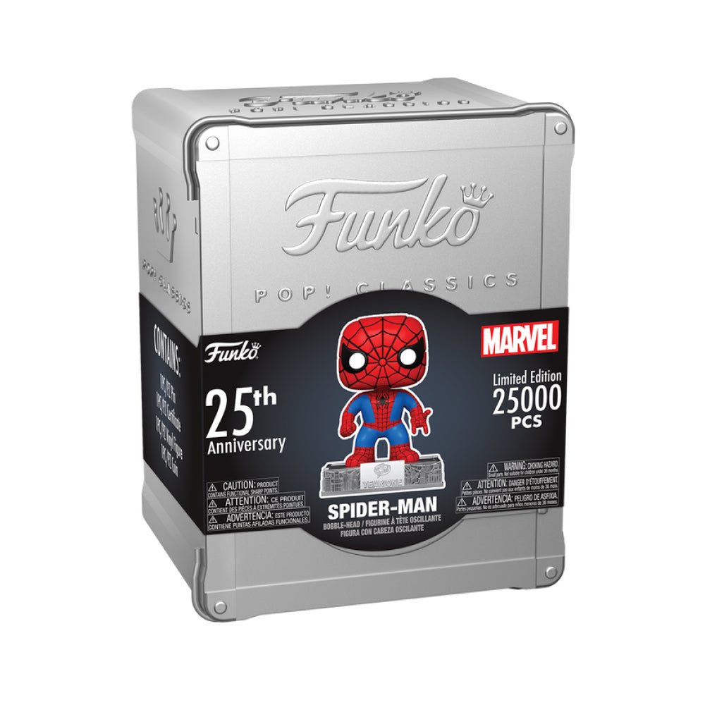 Spider-Man | 25th Anniversary 25,000 LE | SDCC Shared | Funko Canada