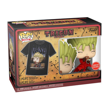 Vash the Stampede with Donuts (GameStop Exclusive) T-Shirt Bundle Funko Pop - Pop Collectibles