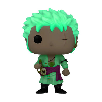 Roronoa Zoro (Glow-in-the-Dark) Kody Trading Exclusive Funko Pop - Pop Collectibles