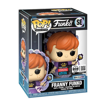 Franny Funko (Fairy) Funko Pop Box with 2026 Fall Convention sticker