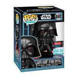 Darth Vader (Kyber Crystal) #860 Funko Pop Box with 2026 Fall Convention sticker