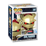 Esil Radiru #2497 Funko Pop Box with 2026 Fall Convention sticker