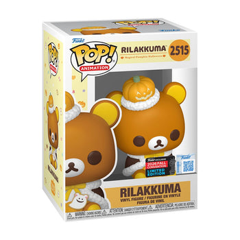 Rilakkuma (Pumpkin) #2515 Funko Pop Box with 2026 Fall Convention sticker