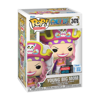 Young Big Mom #2478 Funko Pop Box with 2026 Fall Convention sticker