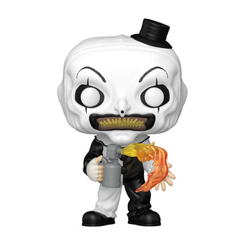 Art the Clown with Flamethrower #2087 NYCC 2026 Shared Convention Exclusive Funko Pop