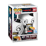 Art the Clown with Flamethrower #2087 Funko Pop Box with 2026 Fall Convention sticker