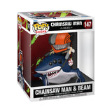 Chainsaw Man and Beam (Deluxe) Funko Pop - Pop Collectibles