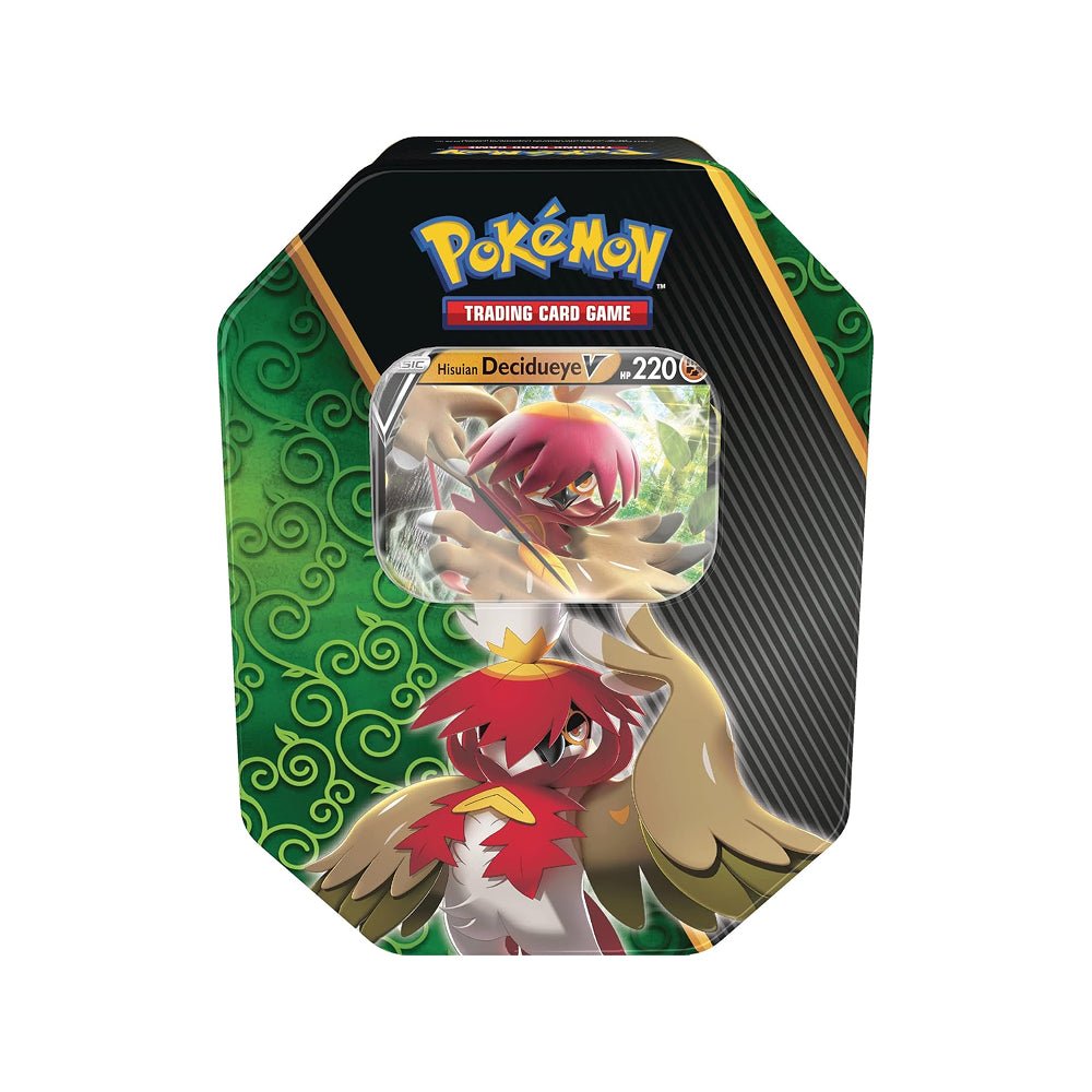 Pokemon TCG Divergent Powers Tin Hisuian Decidueye V | Pop Canada Pop Collectibles Pokemon TCG Divergent Powers Tin Hisuian Decidueye V | Pop Canada Pop Collectibles