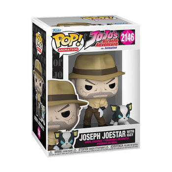 Joseph Joestar with Iggy Funko Pop - Pop Collectibles