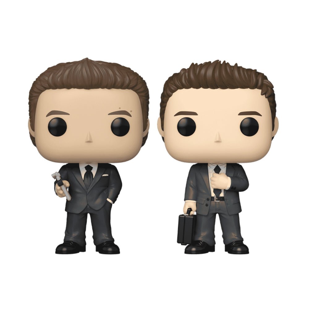 funko pop ハービー スペクター&マイク ロス　スーツ プロテクター付き Harvey Specter & Michael Ross | Suits | Funko Pop Canada