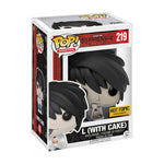 L (With Cake) Hot Topic Exclusive Funko Pop - Pop Collectibles