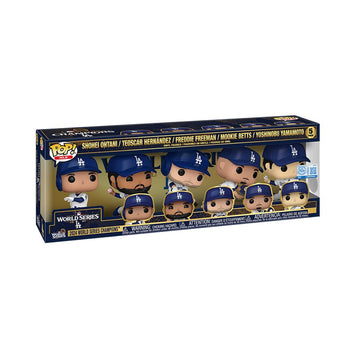 Los Angeles Dodgers 2024 MLB World Series Champions 5 - Pack (Funko Shop Exclusive) Funko Pop - Pop Collectibles