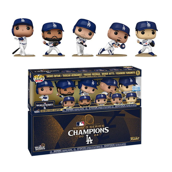 LA Dodgers 2024 World Series Champions (5-Pack) | Funko Shop | Canada