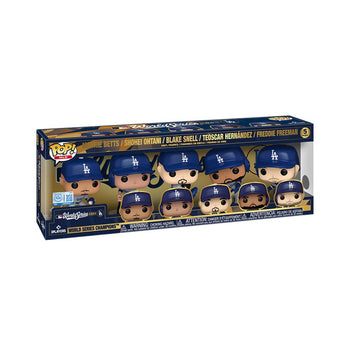Los Angeles Dodgers 2025 MLB World Series Champions 5 - Pack (Funko Shop Exclusive) Funko Pop - Pop Collectibles
