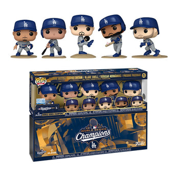 Los Angeles Dodgers 2025 MLB World Series Champions 5 - Pack (Funko Shop Exclusive) Funko Pop - Pop Collectibles