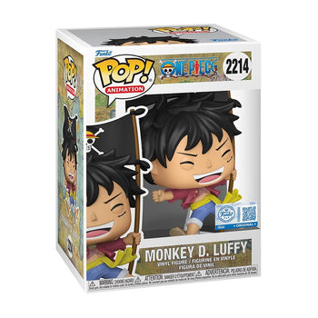 Luffy with Straw Hat Flag (Entertainment Earth Exclusive) Funko Pop - Pop Collectibles