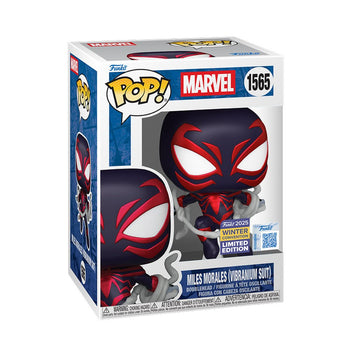 Miles Morales (Vibranium Suit) Winter Convention Exclusive Funko Pop - Pop Collectibles