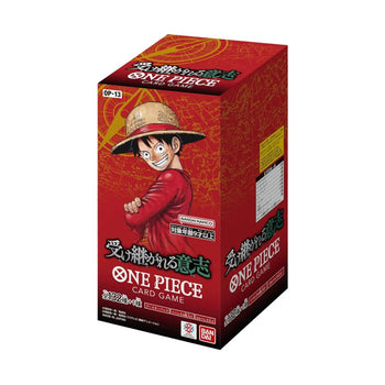 One Piece Card Game OP - 13 (Japanese Version) Inherited Will - Sealed Booster Box (24 Packs) Funko Pop - Pop Collectibles