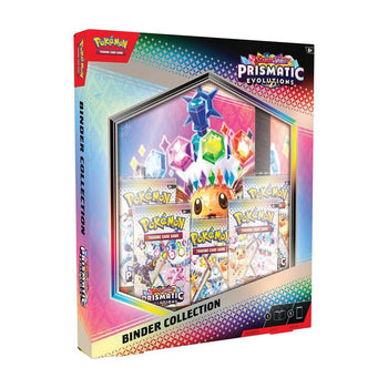 Pokemon TCG: Prismatic Evolutions (Binder Collection) - Factory Sealed Funko Pop - Pop Collectibles