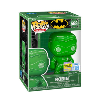 Robin (Blueprint Green Deco) SDCC 2025 Shared Convention Exclusive (2010 Limited Edition) Funko Pop - Pop Collectibles