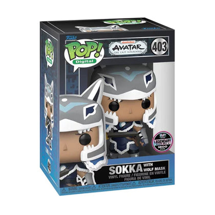 Sokka with Wolf Mask (NFT Royalty Redemption Exclusive) 1741 Limited - Edition Funko Pop - Pop Collectibles