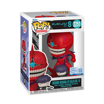 Soshiro Hoshina vs Kaiju No. 10 (Chalice Collectibles Exclusive) - PR Sticker Funko Pop - Pop Collectibles