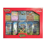 Pokémon TCG Ascended Heroes Mini Tin 5-Pack Costco exclusive box with 5 promo cards