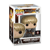 Armin Arlelt (Chalice Collectibles Exclusive) - Pre-release sticker Funko Pop Box
