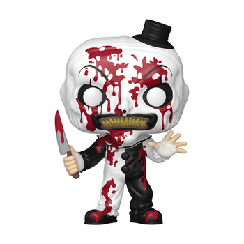 Art the Clown with Knife (Bloody) (EE Exclusive) Funko Pop