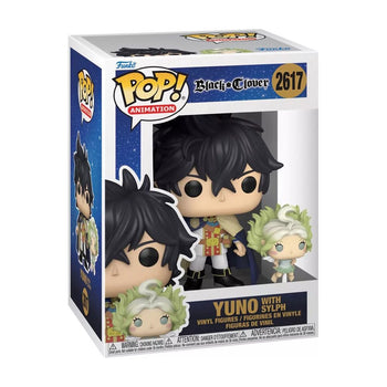 Yuno with Sylph #2617 Black Clover Funko Pop Box