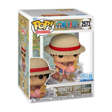 Monkey D. Luffy with Momonosuke #2573 One Piece Wano Funko Pop Box