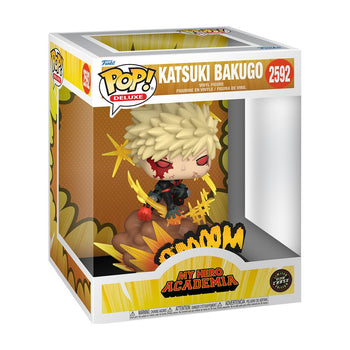 Katsuki Bakugo #2592 Glow Chase Deluxe My Hero Academia Funko Pop Box
