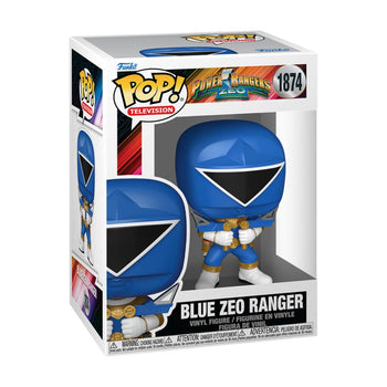 Blue Zeo Ranger Funko Pop Box