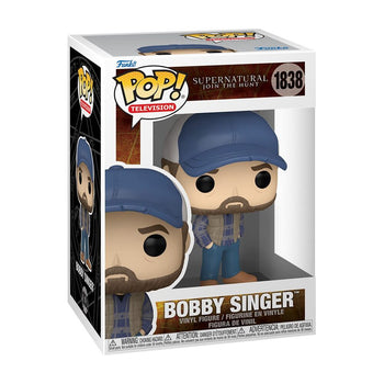 Bobby Singer Funko Pop #1838 Supernatural box