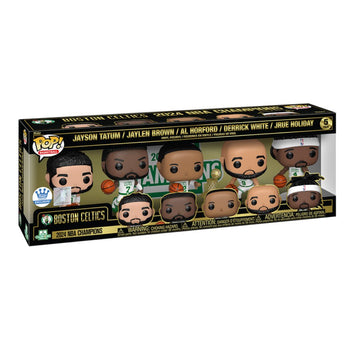 Boston Celtics 2024 NBA Champions 5 - Pack (Funko Shop Exclusive) Funko Pop - Pop Collectibles