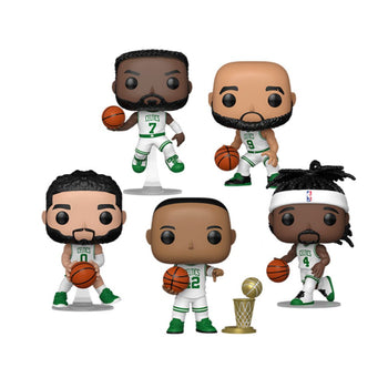 Boston Celtics 2024 NBA Champions 5 - Pack (Funko Shop Exclusive) Funko Pop - Pop Collectibles